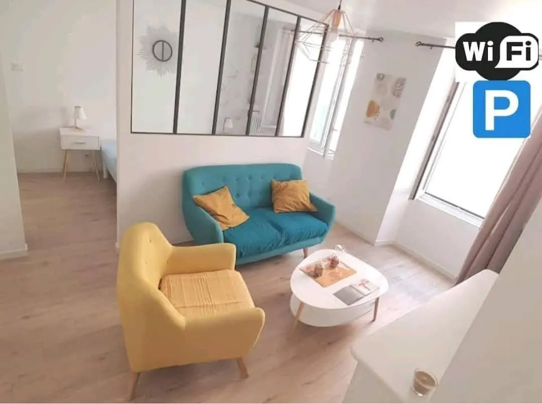Cocon Du Centre Ville Avec Parking Et Wifi مييو فرنسا